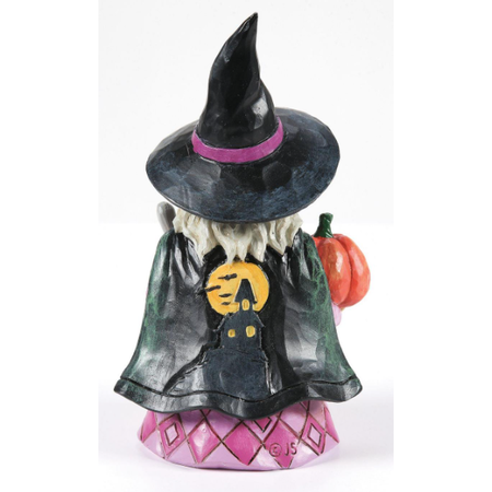 Jim Shore Jim Shore Mini Witch with Pumpkin Figurine