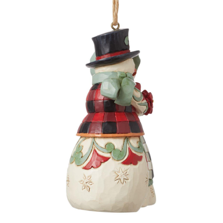 Jim Shore Jim Shore Highland Glen Mr. and Mrs. Snowman Ornament