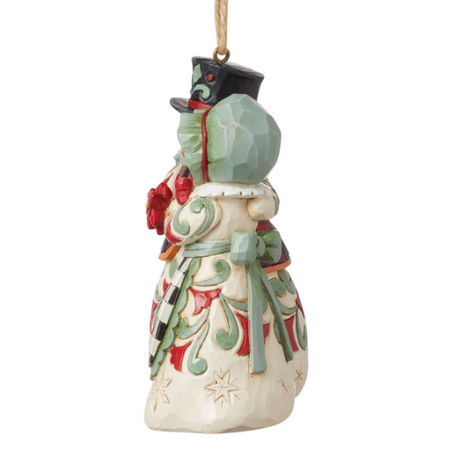 Jim Shore Jim Shore Highland Glen Mr. and Mrs. Snowman Ornament