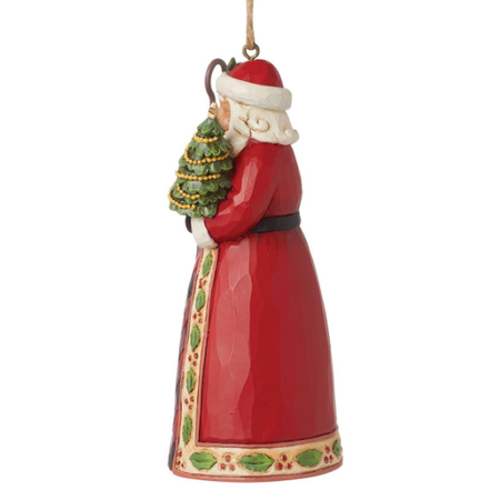 Jim Shore Jim Shore Highland Glen Santa Staff Ornament