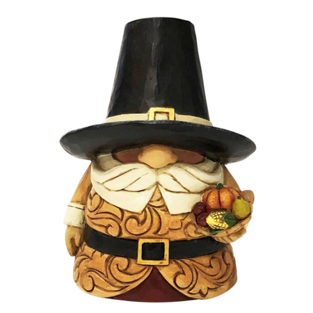 Jim Shore Jim Shore Pilgrim Holding Cornucopia Figurine