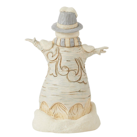 Jim Shore Jim Shore White Woodland Forest Snowman Hat Figurine