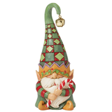 Jim Shore Jim Shore Gnome Elf Holding Candy Cane Figurine