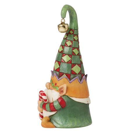 Jim Shore Jim Shore Gnome Elf Holding Candy Cane Figurine