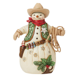 Jim Shore Jim Shore Cowboy Snowman Figurine