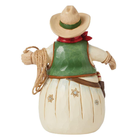 Jim Shore Jim Shore Cowboy Snowman Figurine