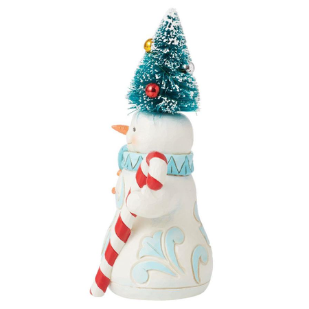 Jim Shore Jim Shore Pint Snowman Sisal Hat Figurine