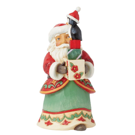 Jim Shore Jim Shore Pint Santa with Presents Figurine