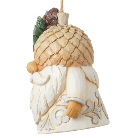 Jim Shore Jim Shore 2024 White Woodland Gnome Ornament