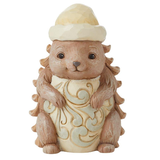 Jim Shore Jim Shore White Woodland Pinecone Hedgehog Figurine