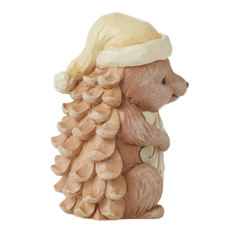 Jim Shore Jim Shore White Woodland Pinecone Hedgehog Figurine