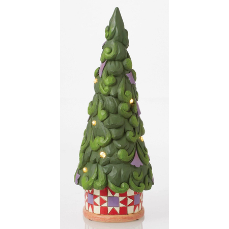 Jim Shore Jim Shore LED Tree Star Pattern Base Figurine