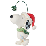 Jim Shore Jim Shore Snoopy Mistletoe Mini Ornament