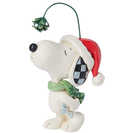 Jim Shore Jim Shore Snoopy Mistletoe Mini Ornament