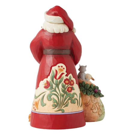 Jim Shore Jim Shore Santa with Pets Figurine