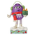 Jim Shore Jim Shore Purple M&M with Gift Figurine