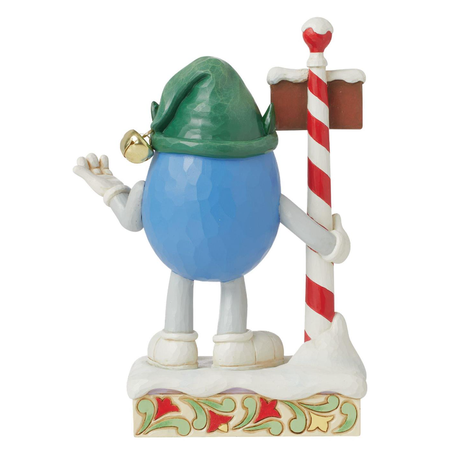 Jim Shore Jim Shore Blue M&M Elf Figurine