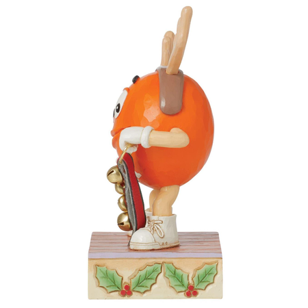 Jim Shore Jim Shore Orange M&M Reindeer Figurine