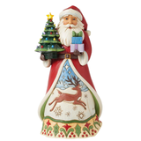 Jim Shore Jim Shore Santa Vintage LED Tree Figurine