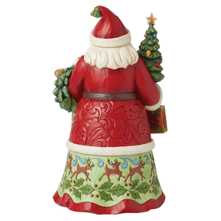 Jim Shore Jim Shore Santa with Gift Bags Figurine