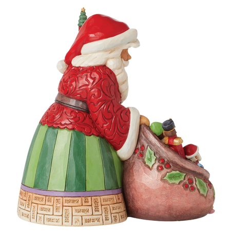 Jim Shore Jim Shore Santa with PEZ Toy Bag Figurine