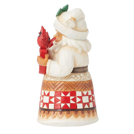 Jim Shore Jim Shore Pint Santa with Joy Sign Figurine