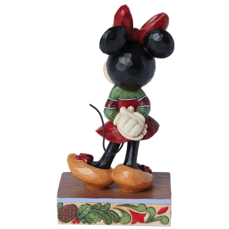 Jim Shore Jim Shore Minnie in Christmas Sweater Figurine