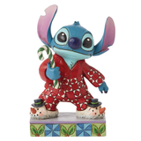 Jim Shore Jim Shore Stitch in Christmas Pajamas Figurine