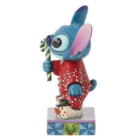 Jim Shore Jim Shore Stitch in Christmas Pajamas Figurine