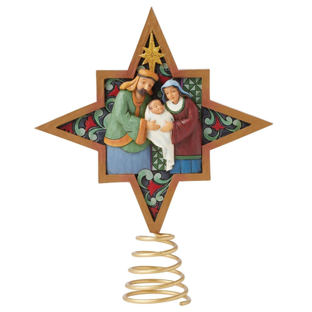 Jim Shore Jim Shore Holiday Manor Nativity Star Tree Topper