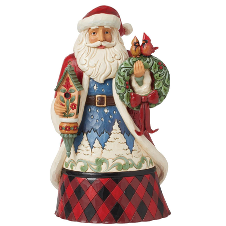 Jim Shore Jim Shore Highland Glen Santa Bird Figurine