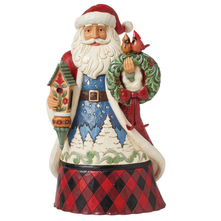 Jim Shore Jim Shore Highland Glen Santa Bird Figurine