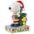 Jim Shore Jim Shore Snoopy Santa and Elf Woodstock Figurine