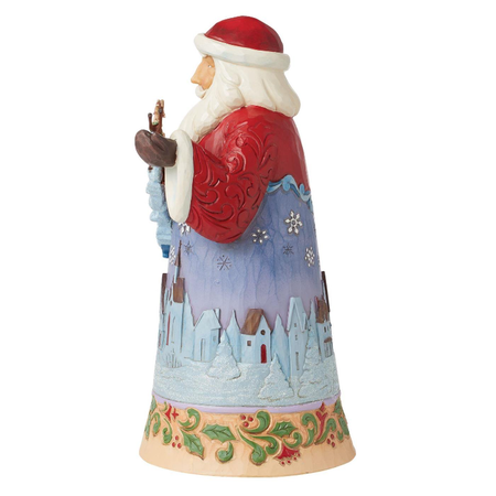 Jim Shore Jim Shore Santa Over Night Sky Figurine