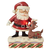 Jim Shore Jim Shore Santa Petting Rudolph Figurine