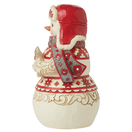 Jim Shore Jim Shore Nordic Noel Snowman Figurine