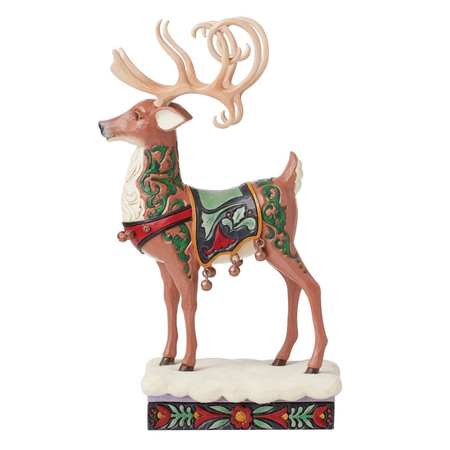 Jim Shore Jim Shore Holiday Manor Reindeer Figurine