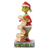 Jim Shore Jim Shore Grinch Naughty and Nice List Figurine