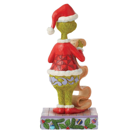 Jim Shore Jim Shore Grinch Naughty and Nice List Figurine