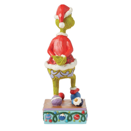 Jim Shore Jim Shore Grinch Stepping on Ornaments Figurine