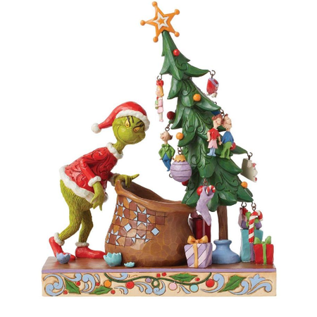 Jim Shore Jim Shore Grinch Twelve Day Countdown Calendar Figurine