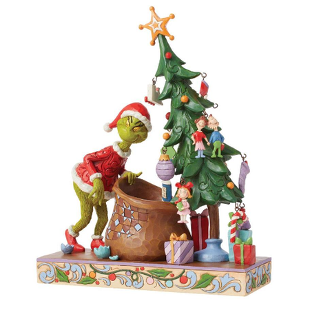 Jim Shore Jim Shore Grinch Twelve Day Countdown Calendar Figurine