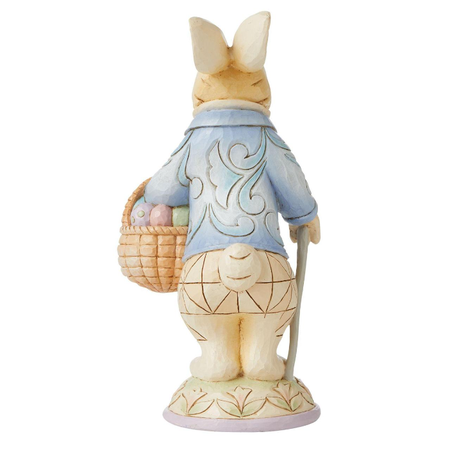 Jim Shore Jim Shore Easter Bunny with Basket Figurine