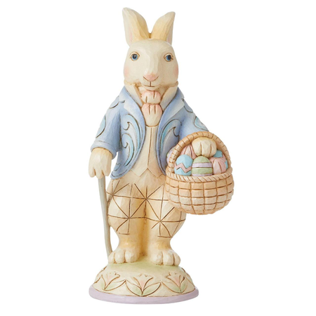 Jim Shore Jim Shore Easter Bunny with Basket Figurine