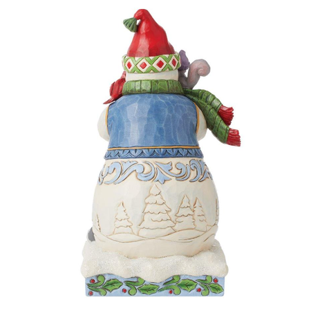 Jim Shore Jim Shore Snowman and Animals Caroling Figurine