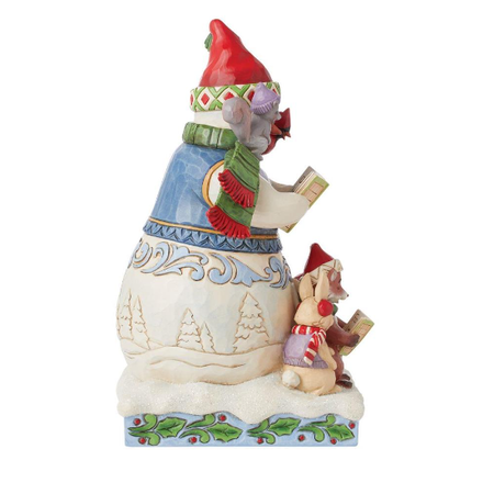 Jim Shore Jim Shore Snowman and Animals Caroling Figurine