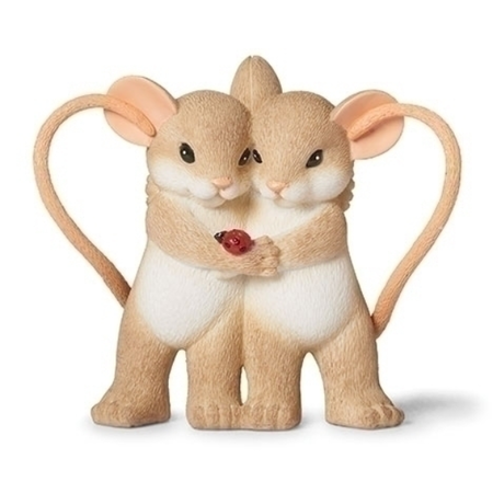 Charming Tails Charming Tails Hugging You Figurine