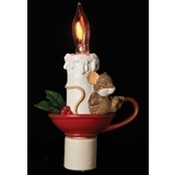 Charming Tails Charming Tails Sleeping Mouse Night Light