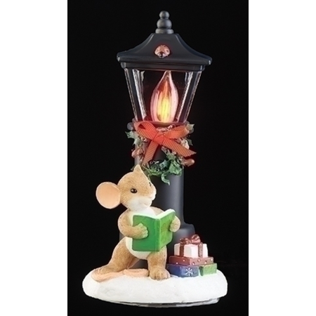 Charming Tails Charming Tails Mouse by the Lamp Post Night Light