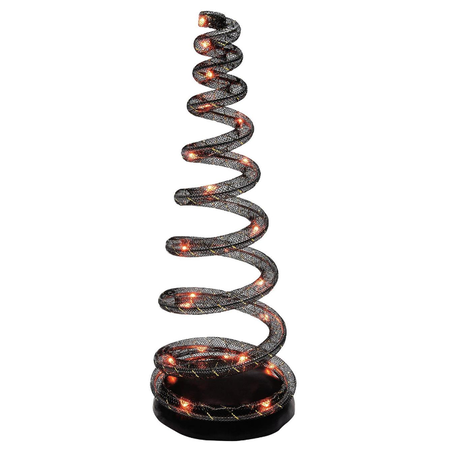 Department 56 Halloween Cross Product Spiralight Orange LED Tree Accessory